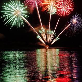 Fireworks phone wallpaper