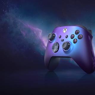 Gaming blue 4k wallpaper