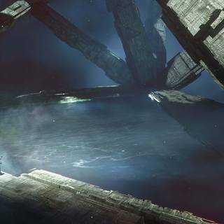 Gaming blue 4k wallpaper