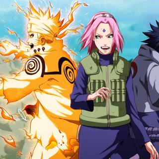 Naruto trio wallpaper