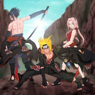 Naruto trio wallpaper