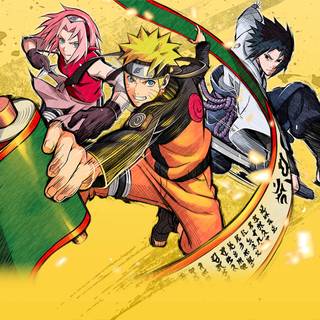 Naruto trio wallpaper