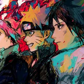 Naruto trio wallpaper