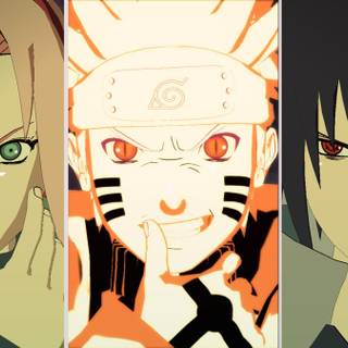 Naruto trio wallpaper