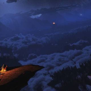 Dark ultrawide wallpaper