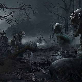 Dark ultrawide wallpaper