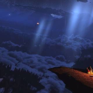 Dark ultrawide wallpaper