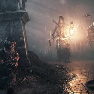 Dark ultrawide wallpaper