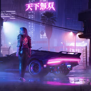 8k Cyberpunk wallpaper