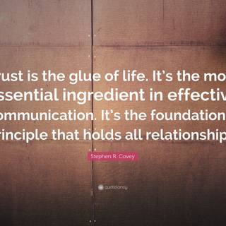 Trust quotes wallpaper