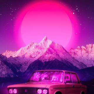 Car lofi wallpaper