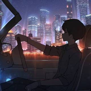 Car lofi wallpaper