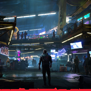 8k Cyberpunk wallpaper