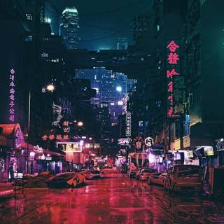 Futuristic Japan wallpaper