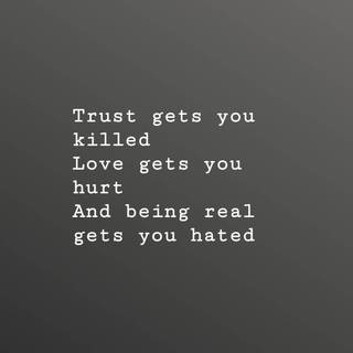 Trust quotes wallpaper