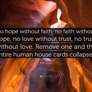 Trust quotes wallpaper