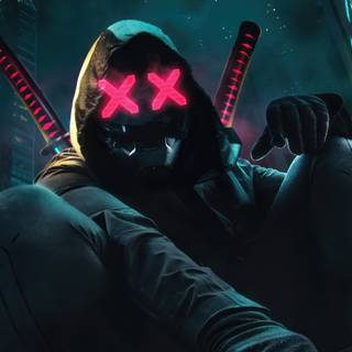 8k Cyberpunk wallpaper