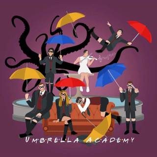 Umbrella Academy iPhone wallpaper