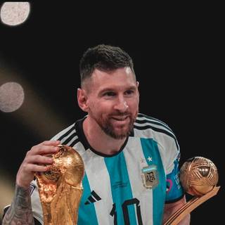 Messi World Cup iPhone HD wallpaper