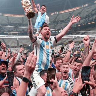 Messi World Cup iPhone HD wallpaper