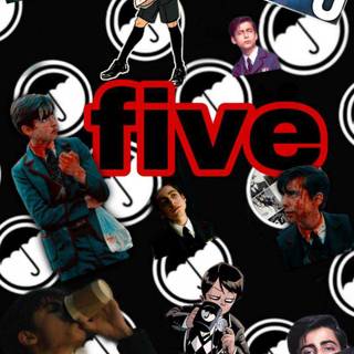 Umbrella Academy iPhone wallpaper