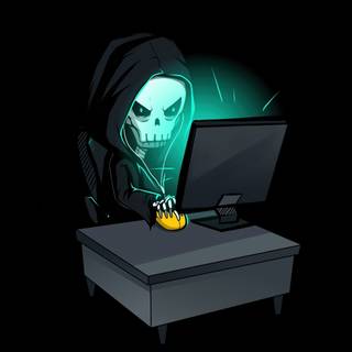 iPhone hacking wallpaper