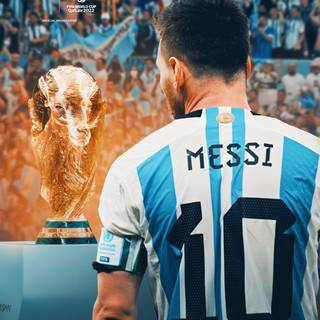 Messi World Cup iPhone HD wallpaper