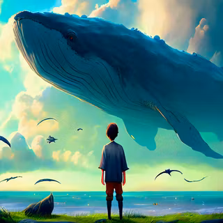 AI desktop wallpaper