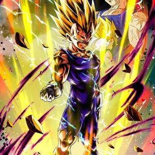 Majin Vegeta iPhone wallpaper