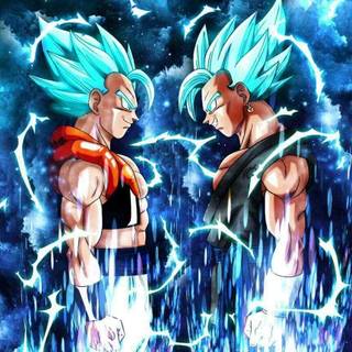 Vegito vs Gogeta wallpaper