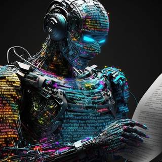 AI desktop wallpaper