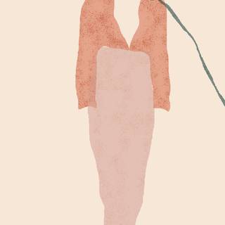 Boho woman wallpaper