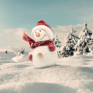 Winter Christmas snow wallpaper