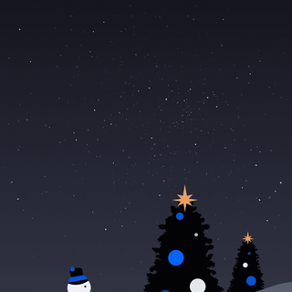 iPhone X Xmas wallpaper