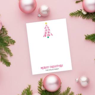 Xmas pink wallpaper