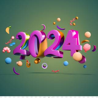 New Year coming 2024 wallpaper