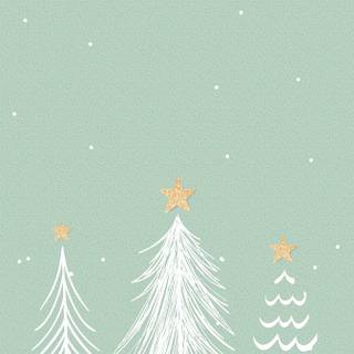 Green and gold Christmas wallpaper
