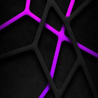 Black 3D iPhone wallpaper