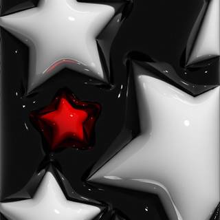 Black 3D iPhone wallpaper