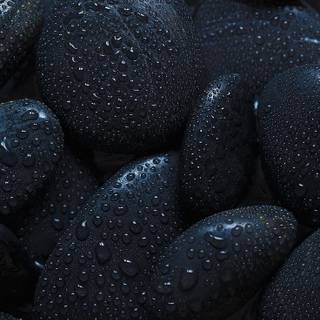 Black 3D iPhone wallpaper