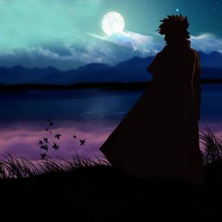 Naruto silhouette wallpaper