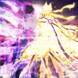 Naruto silhouette wallpaper