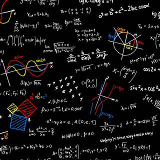 Math symbols wallpaper