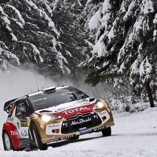 WRC winter wallpaper