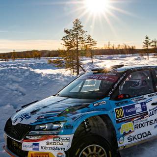 WRC winter wallpaper