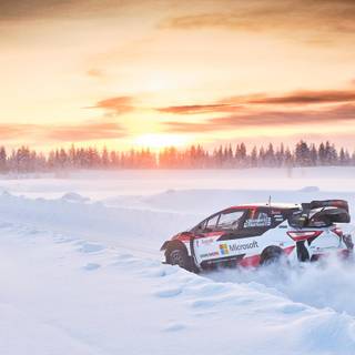 WRC winter wallpaper