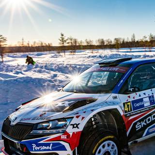 WRC winter wallpaper