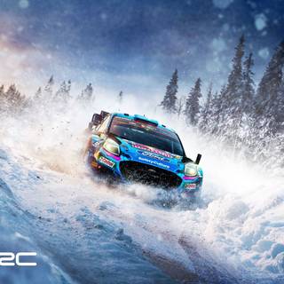 WRC winter wallpaper