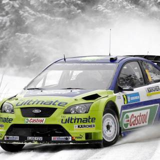 WRC winter wallpaper