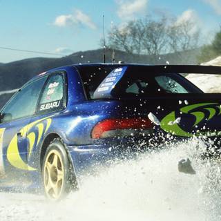 WRC winter wallpaper